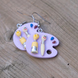 I'm an artist! earrings