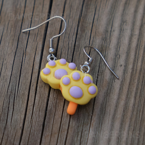 Mini Paw popsicles earrings