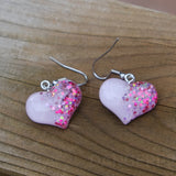Half Hearted earrings