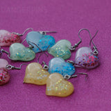 Half Hearted earrings