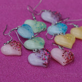 Half Hearted earrings