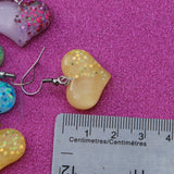 Half Hearted earrings