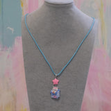 Kitten Cereal Superstars Pendant Necklace