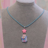 Kitten Cereal Superstars Pendant Necklace