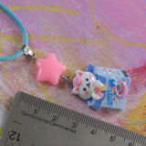 Kitten Cereal Superstars Pendant Necklace