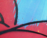 Happy Kiki Stencil Painting