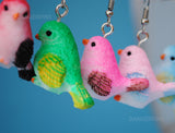 Happy Bright Birds earring