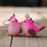 Happy Bright Birds earring