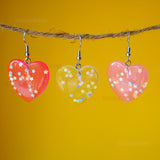 3 Pairs of Stars in your Heart earrings