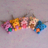 Tigers in Pyjamas earrings