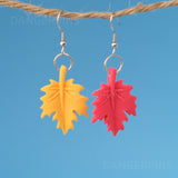 Autumn Maple Leaves earrings