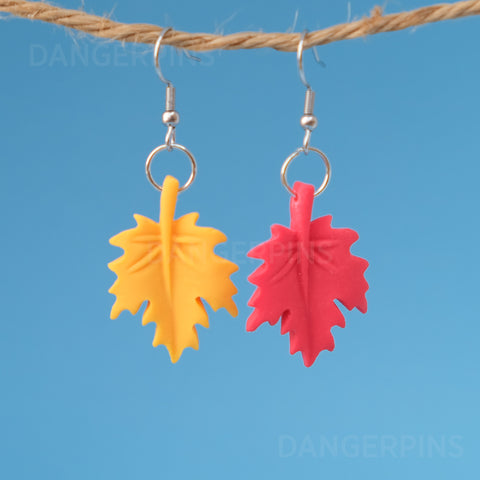 Autumn Maple Leaves earrings