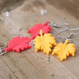 Autumn Maple Leaves earrings