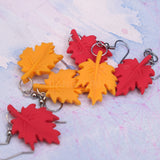 Autumn Maple Leaves earrings