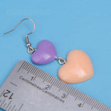 Candy Heart Drops earrings