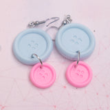 Merry Little Button drops earrings