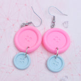 Merry Little Button drops earrings