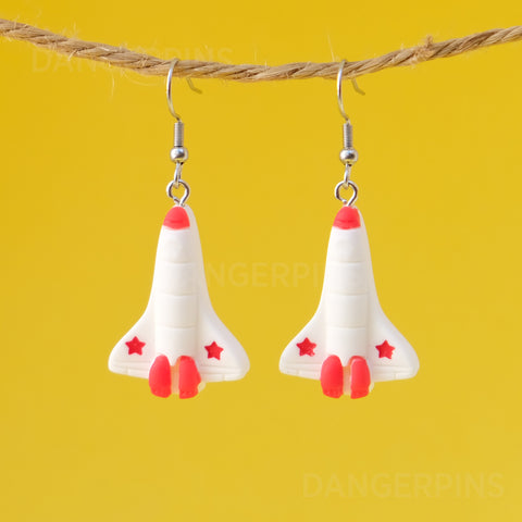 Space Shuttle earrings