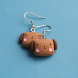 Extra cute animal heads earrings