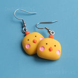 Extra cute animal heads earrings