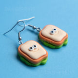 A Happy Sandwich earrings