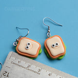 A Happy Sandwich earrings