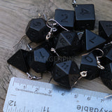 Black ice of Doom RPG  earrings