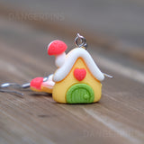 Cosy Gingerbread Cottages earrings