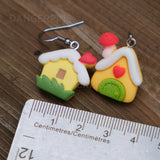 Cosy Gingerbread Cottages earrings