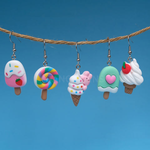 Summer Ice Cream Treats earrings