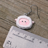 My Awesome Sheep friend earrings