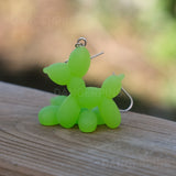 Large Balloon Doggos earrings