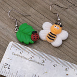 Bees in my Garden earrings