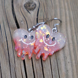 Melty Sparklehearts earrings