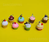 Really Fancy Cupcake earrings