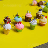 Really Fancy Cupcake earrings