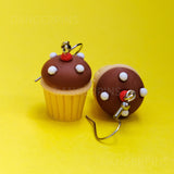 Really Fancy Cupcake earrings