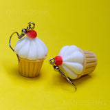 Really Fancy Cupcake earrings