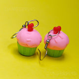 Really Fancy Cupcake earrings