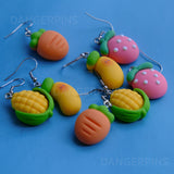 Chonky Fruit & Veg earrings