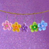 Bright Sakura Cherry Blossom earrings