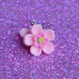 Bright Sakura Cherry Blossom earrings