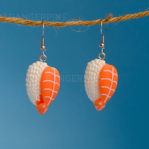 Shrimp Sushi Sashimi earrings