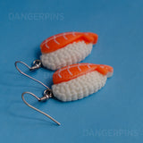 Shrimp Sushi Sashimi earrings