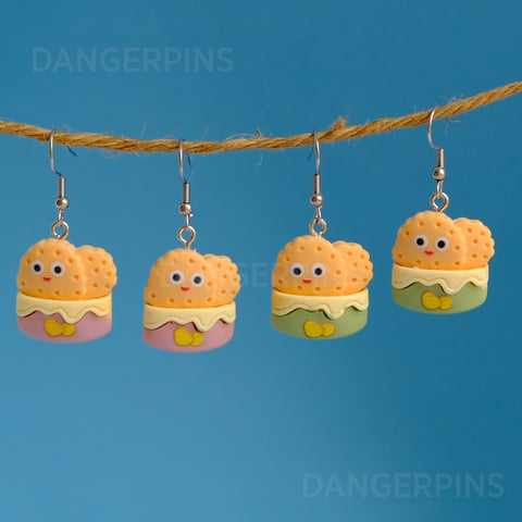 Cheerful Chips earrings