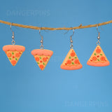 Perfect pizza Pie earrings