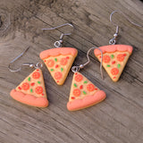 Perfect pizza Pie earrings