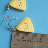 Happy Little cheese earrings