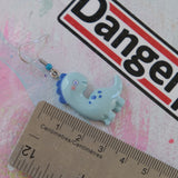 Lovely Blue Dinosaurs Earrings