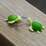 Detailed Turtle earrings